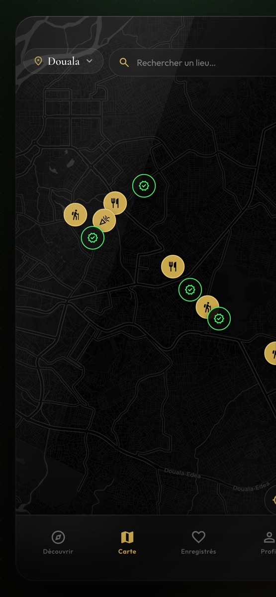 RAYA, la carte des lieux